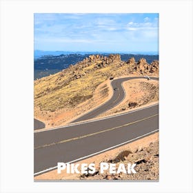 Pikes Peak, Mountain, USA, Nature, Rocky Mountains, Climbing, Wall Print, Art Print Canvas Print