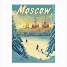 Aihrgdesign A Mid Century Modern Travel Poster For Moscow Sho 06c35a93 8e1e 45db 9ea2 0daf505c49aa 3 Canvas Print