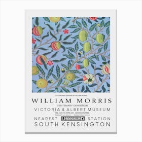 William Morris Poster 3 Canvas Print