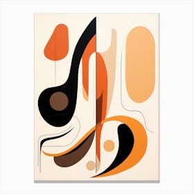 Abstract Music Canvas Print