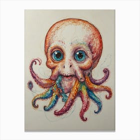 Octopus 15 Canvas Print