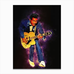 Spirit Of Chuck Berry Canvas Print