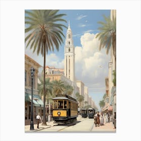 San Francisco Trolley Canvas Print