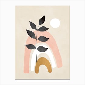 Minimal Abstract Shapes 16 Canvas Print