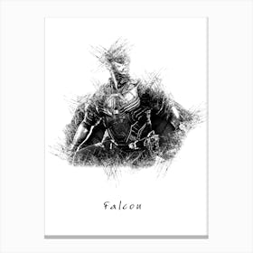 Falcon Canvas Print