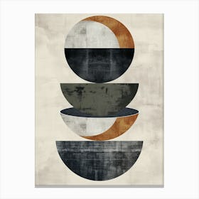 Wiener Bauhaus Mid Century Canvas Print