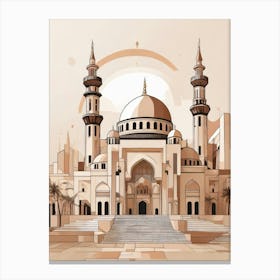 Islamic Mosque Canvas Print