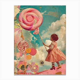 Kitsch Candy Land 1 Canvas Print