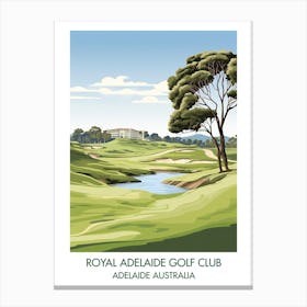 Royal Adelaide Golf Club   Adelaide Australia 2 Canvas Print