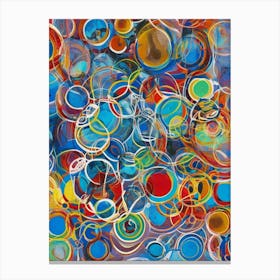 Bubbles 35 Canvas Print