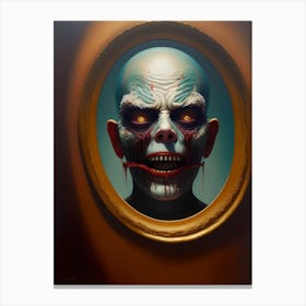 Mr Zombie Canvas Print