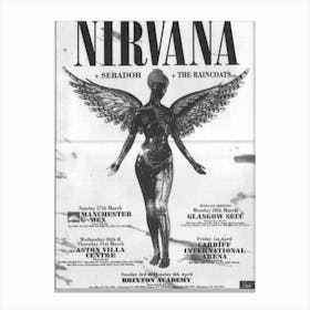 Nirvana Poster Canvas Print