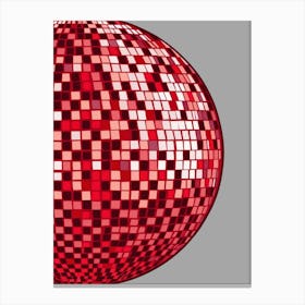 Disco Ball Canvas Print