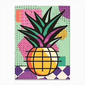 Pineapple Art Canvas Print