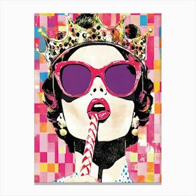 Queen Of Pop Canvas Print