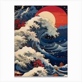 Great Wave Off Kanagawa Canvas Print