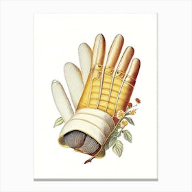 Beekeepers Gloves Vintage Canvas Print
