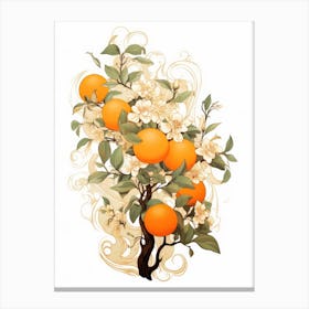 Orange Tree 3 Canvas Print