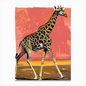 Giraffe 186 Canvas Print