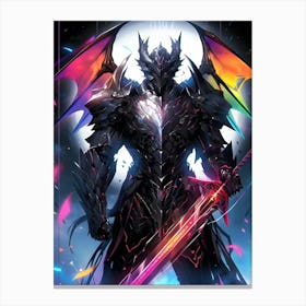 Demon Warrior 3 Canvas Print