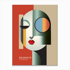 BAUHAUS WOMAN II Canvas Print