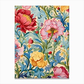 Floral Wallpaper 41 Canvas Print