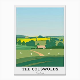 Cotswolds Travel Canvas Print