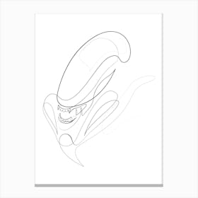 Xenomorph Canvas Print