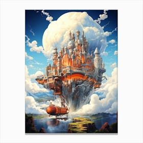 Castle In The Sky 9 Canvas Print