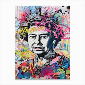 Queen Elizabeth Ii Canvas Print