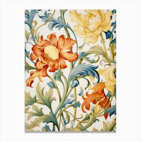 Floral Wallpaper 188 Canvas Print