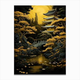 Japanese Pagoda 22 Canvas Print