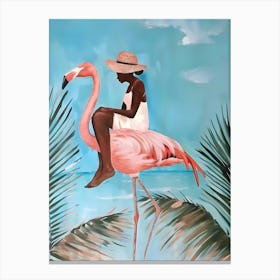 Flamingo 12 Canvas Print