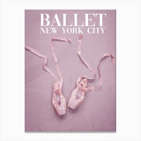 Ballet New York City Canvas Print