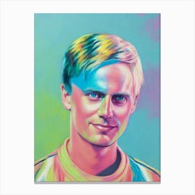 Armin Van Buuren Colourful Illustration Canvas Print