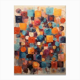 Abstract Squares Canvas Print