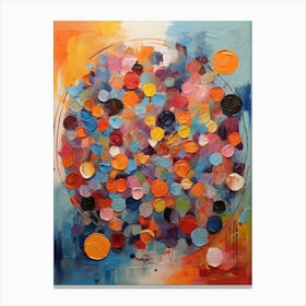 Abstract Circles Canvas Print