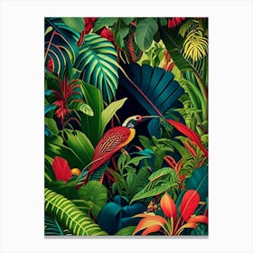 Tropical Paradise 6 Botanical Canvas Print