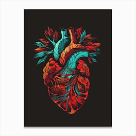 Heart Of Nature 7 Canvas Print