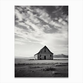 Colorado, Black And White Analogue Photograph 4 Canvas Print