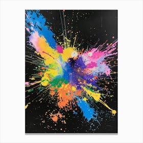 Splatter 3 Canvas Print