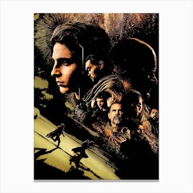 dune movie 20 Canvas Print