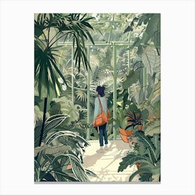 In The Garden Royal Botanic Garden Edinburgh United Kingdom 1 Canvas Print