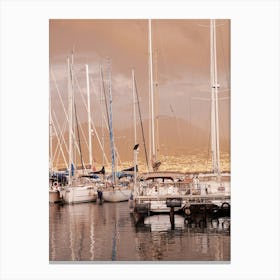 Naples Boats - Anton Maliar art photo Italy Italian photography travel Canvas Print