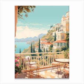 Antalya Turkey 3 Illustration Canvas Print