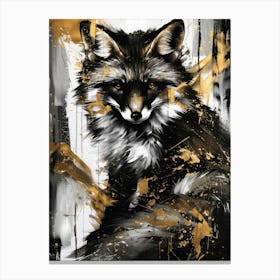 Fox Art 2 Canvas Print