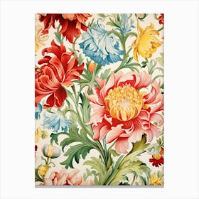 Floral Wallpaper 131 Canvas Print