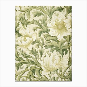 Floral Wallpaper 5 Canvas Print