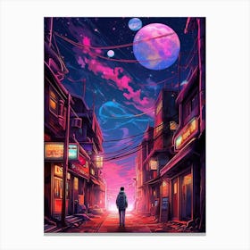 Sci-Fi Art Canvas Print