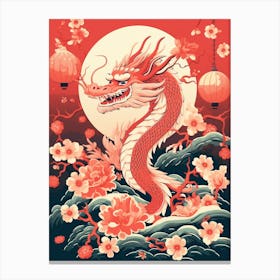 Chinese New Year Dragon Traditional Chinese Style 5 Canvas Print